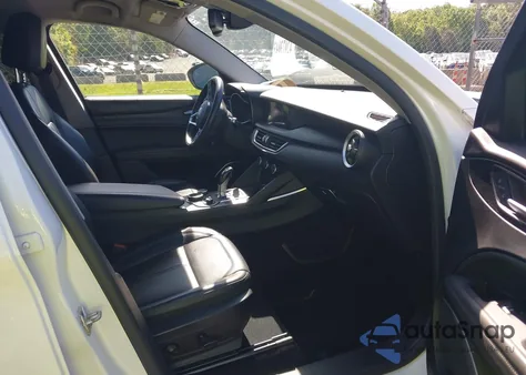 2019 Alfa Romeo Stelvio Rwd from USA, damaged, VIN ZASPAJAN0K7C41814